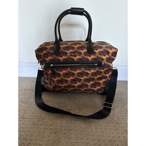 Vera Bradley Duffel Bag Travel Overnight Modern Lights Jazzy Hard